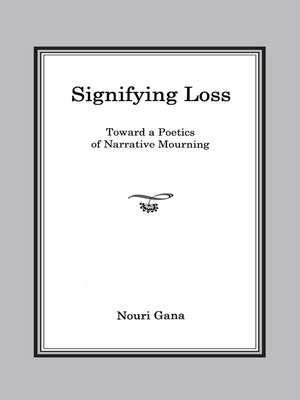 cover image of Signifying Loss
